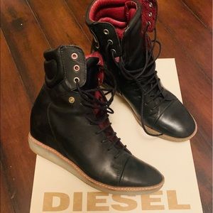 Diesel “ Yoland “ high tops sneakers.